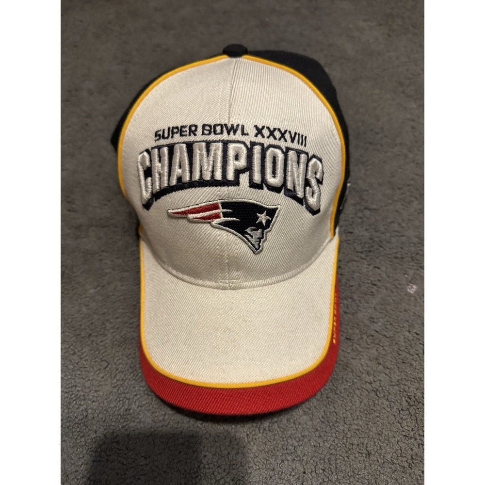New England Patriots Reebok NFL Authentic Sideline Hat Adjustable